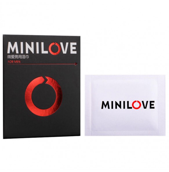 MINI LOVE Male Delay Ejaculation Wet Tissue (1.5ML/Piece)